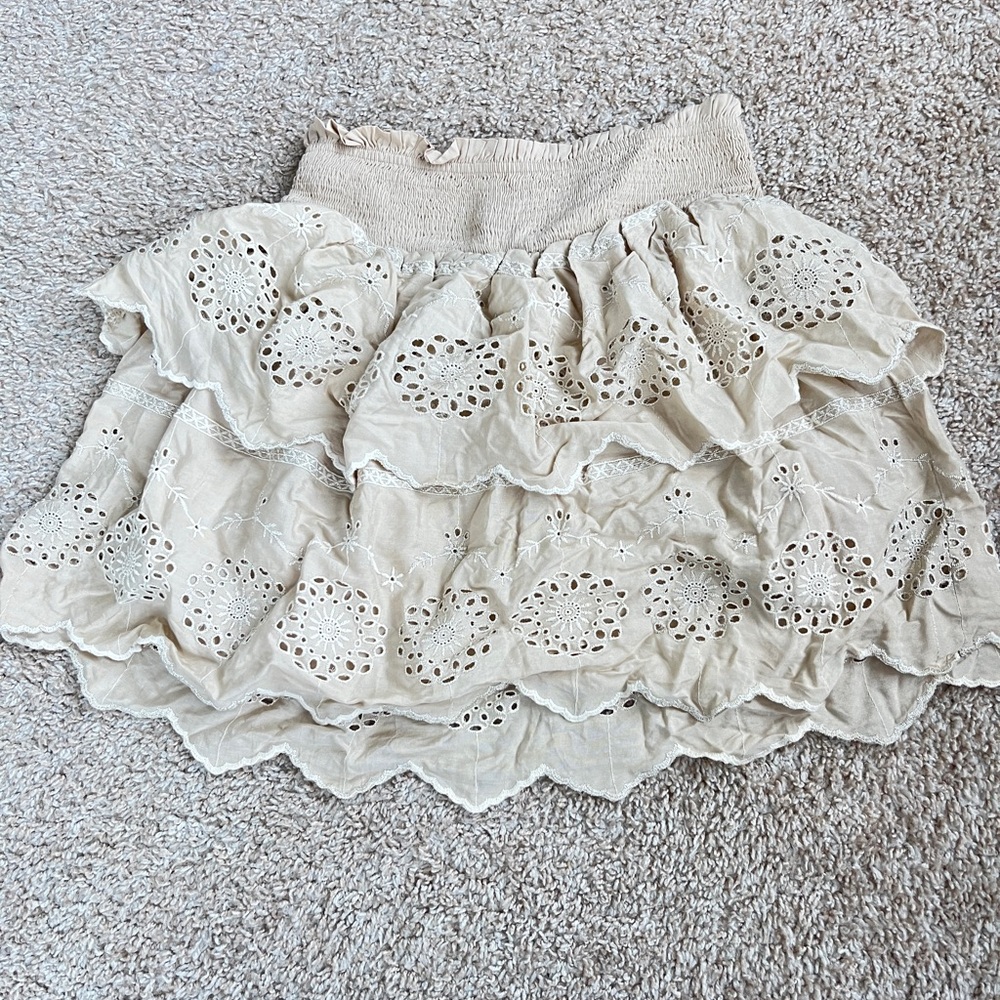 FREE THE ROSES FLOWY SKIRT